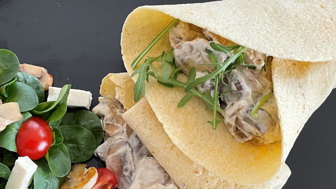 Tortillas mit Champignons