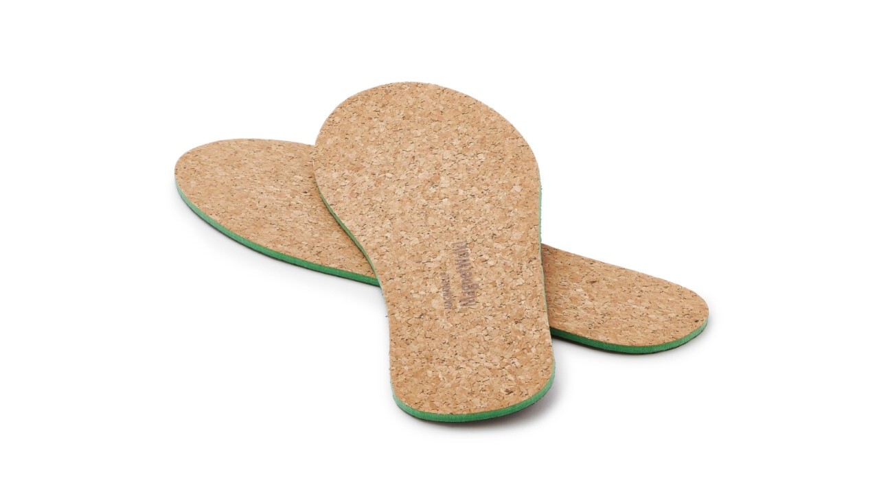 Korksohlen mit je 6 Magnete...Wellness für ihre Füsse