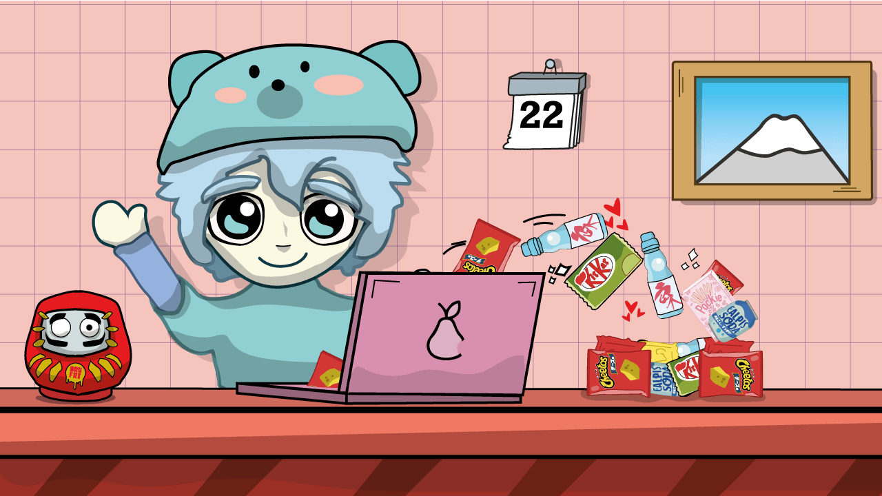 Japanische Snacks einfach online bestellen. Illustration: brainfart.ch