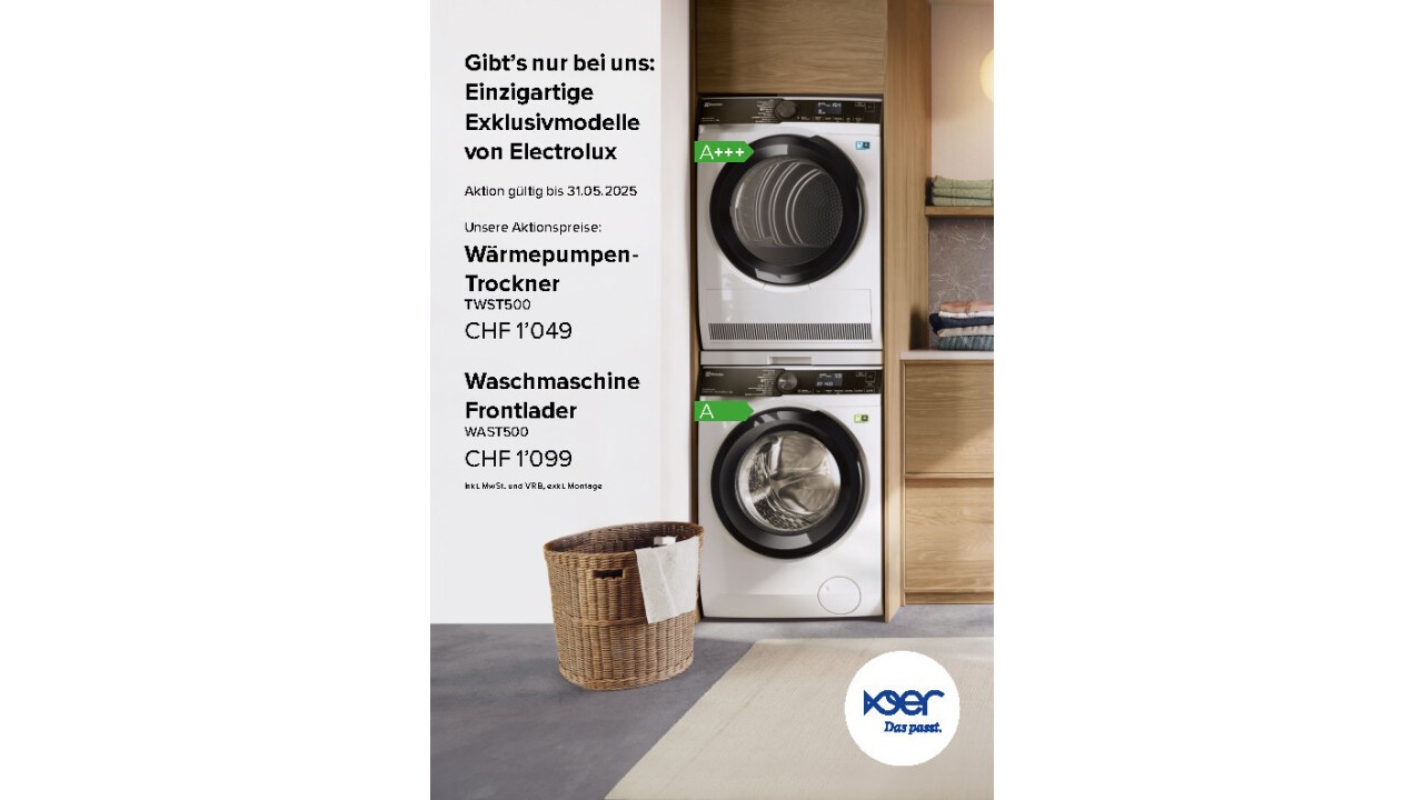 Exklusiv bei Fischer Küchen & Haushaltgeräte