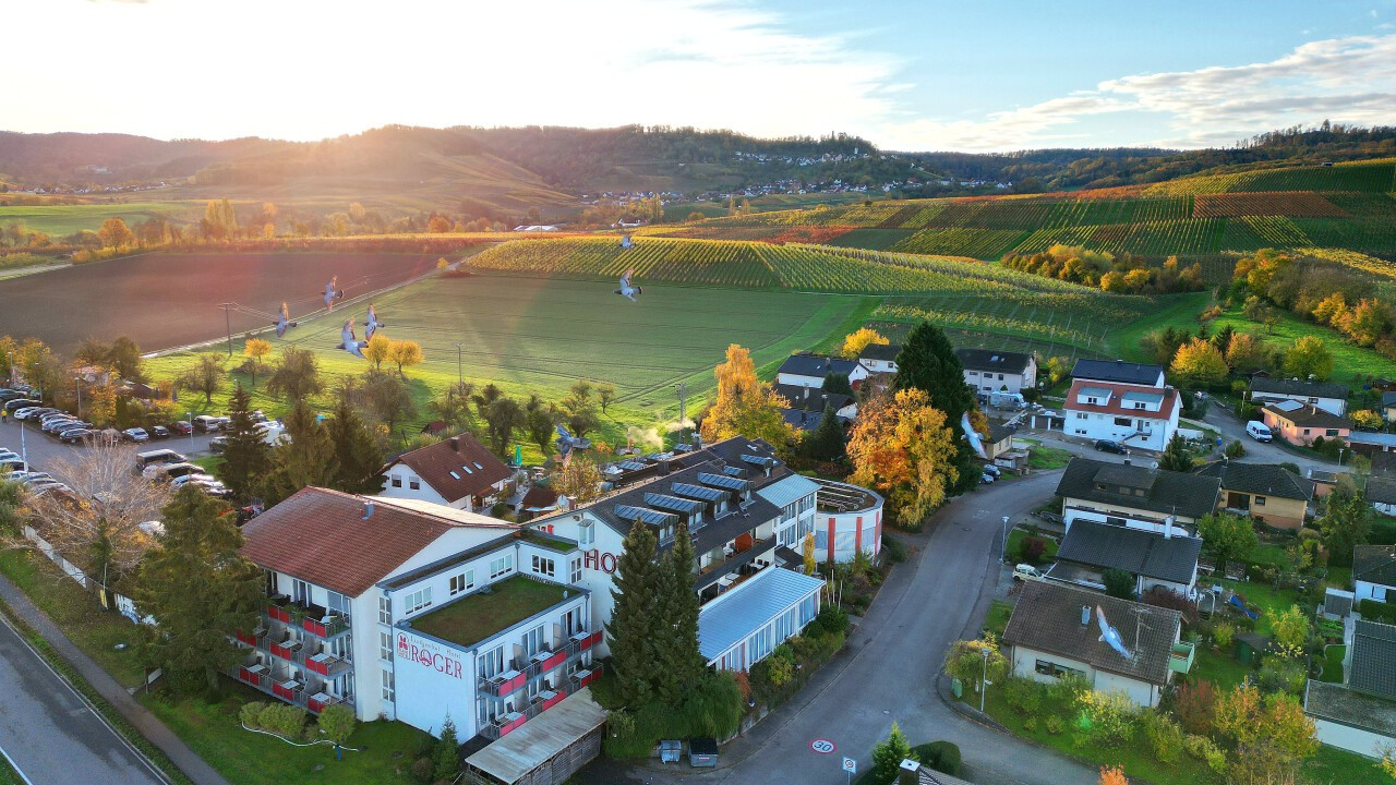 Außenansicht des Flair Hotel Landgasthof Roger in Löwenstein