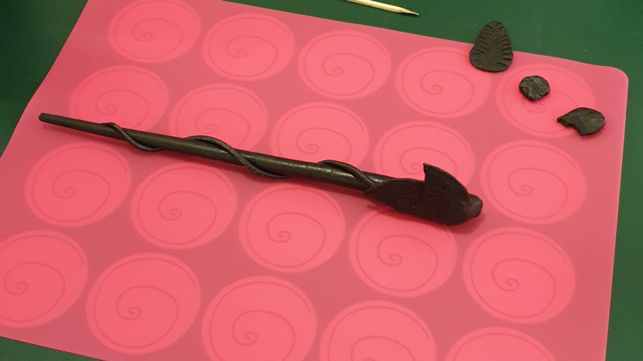 ein Zauberstab aus Worbla's Black Art