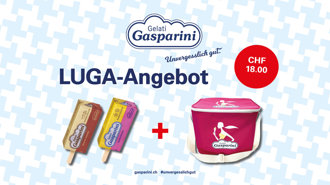 Gelati Gasparini LUGA-Angebot