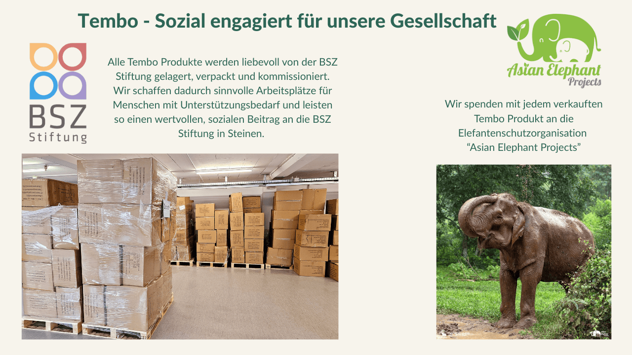 Mehr Info`s an unserem Stand & unter www.tembo.ch
