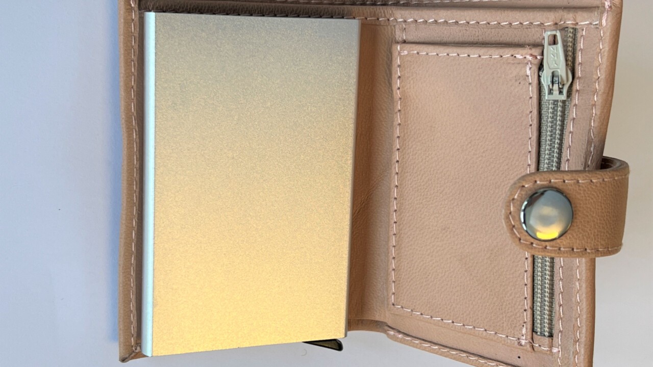Kleines Portemonnaie SUNDA mit RFID Case für max. 6 Kreditkarten