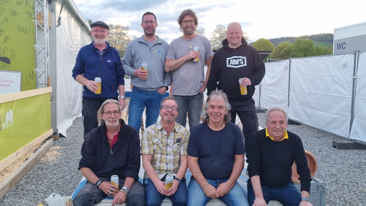 Die Aufbau-Crew
