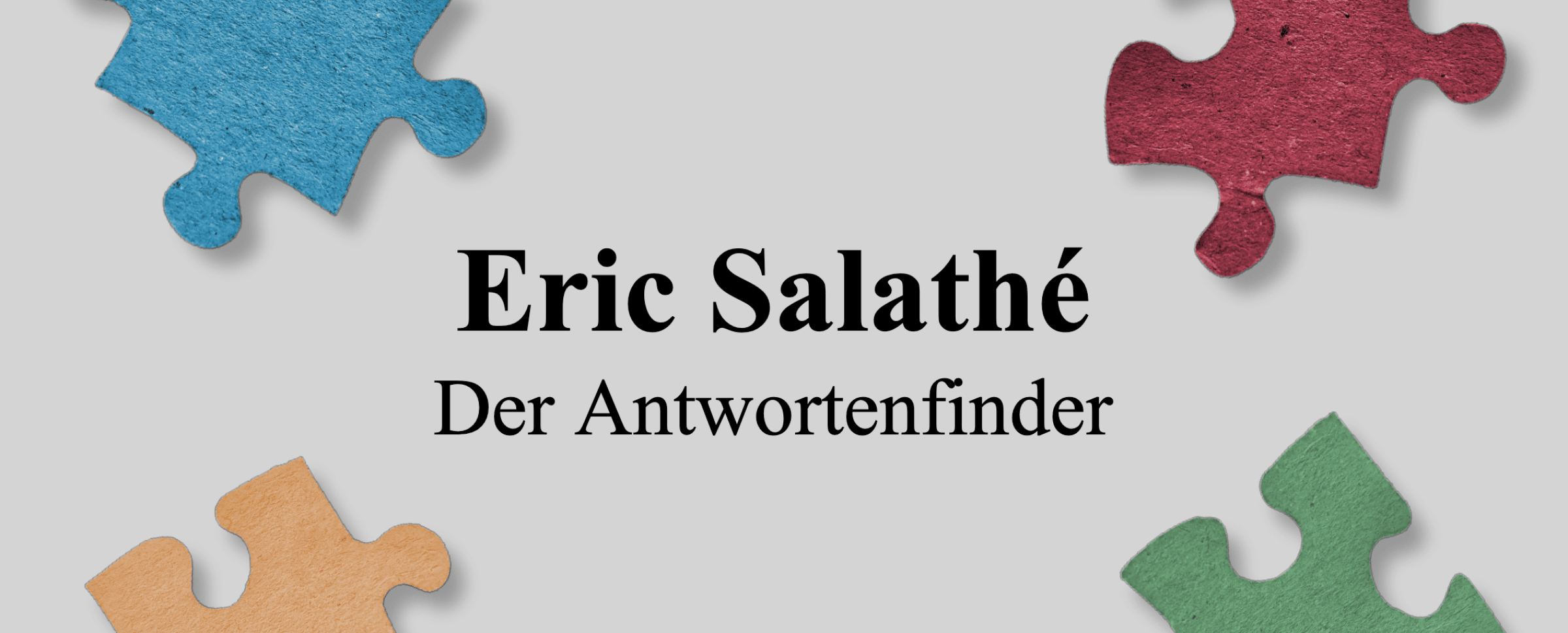 Eric Salathé - Der Antwortenfinder