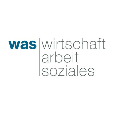 Logo WAS Wirtschaft Arbeit Soziales