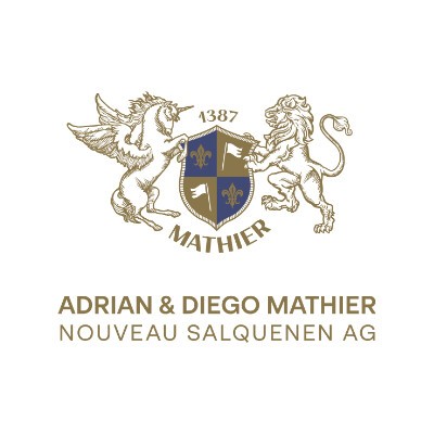 Logo Adrian & Diego Mathier, Nouveau Salquenen AG