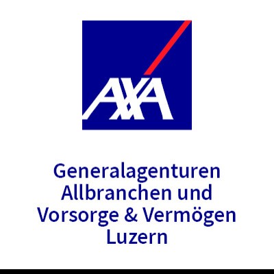 Logo AXA Generalagenturen Luzern Dieter Wyss & Roger Christen