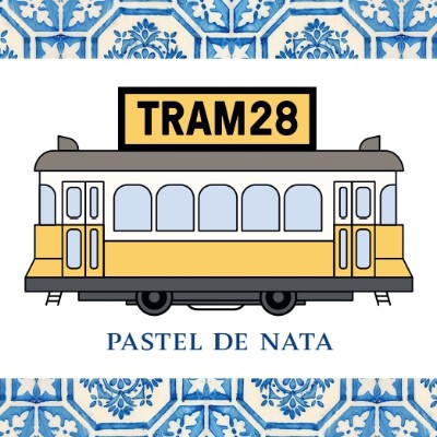 Logo Tram 28 Pastel de Nata
