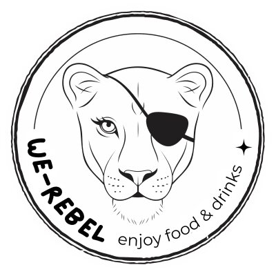 Logo WE-REBEL enjoy food & drinks