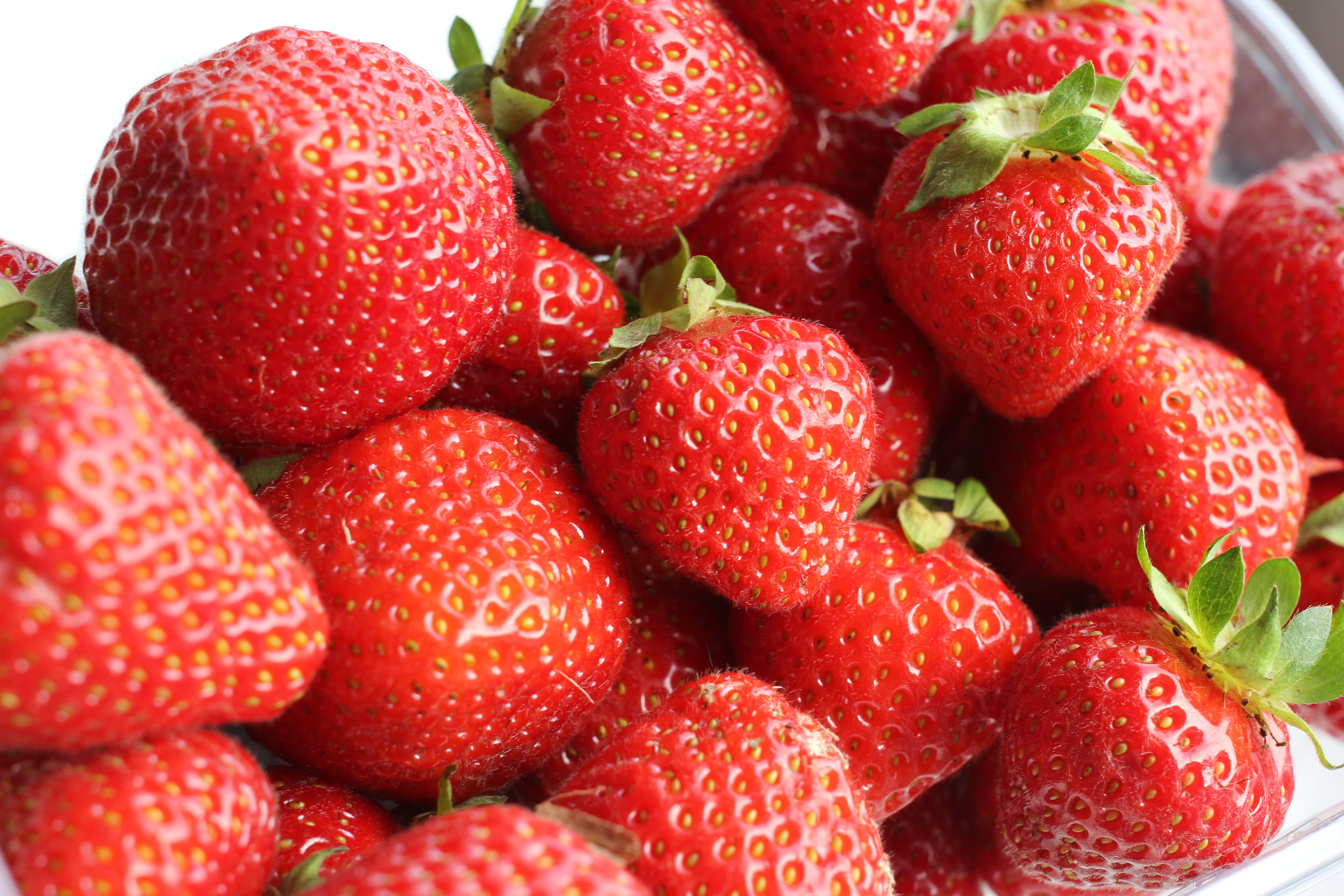 Süsse Erdbeeren aus dem Hofladen