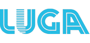 Animiertes Logo des Luga-Clubs. Das Logo besteht aus dem Schriftzug 'Luga Club' in einer modernen Schriftart, begleitet von einer dynamischen Animation, die das Logo lebendig wirken lässt.